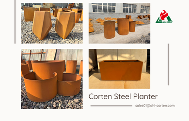 Corten Steel Planter